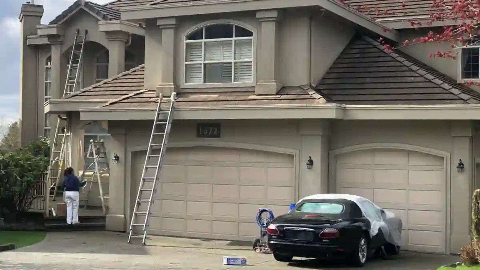 Exterior painting project